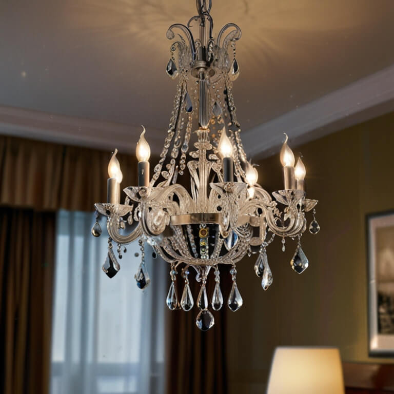 Elegant Crystal Chandelier